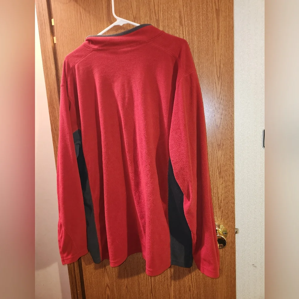 Columbia Men's XXL Red And Gray Pullover - Picture 8 of 8